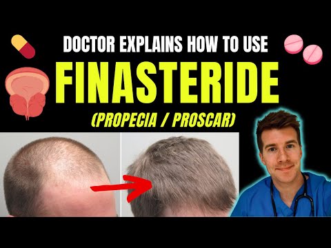 How to use FINASTERIDE (propecia) for BPH / hair loss including doses, side effects & more!