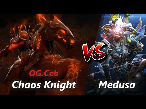 How to Chaos Knight offlane vs Medusa/Visage (feat. Ceb) | First 10 minutes