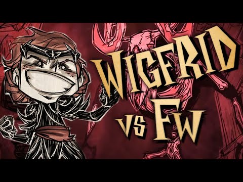 [don't starve together] solo wigfrid vs fuelweaver (no bee queen crown)