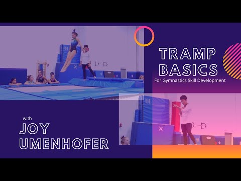 Tramp Basics for Gymnastics Skill Develop with Joy Umenhofer