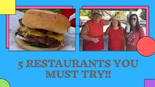 5 Restaurants you MUST try in the Pigeon Forge, TN Area and meeting Yankee in the South