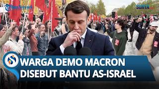 Prancis Keos! Warga Marah Demo Macron: Kritik Pemerintah Bantu AS-Israel, Desak Setop Blokade Hormuz