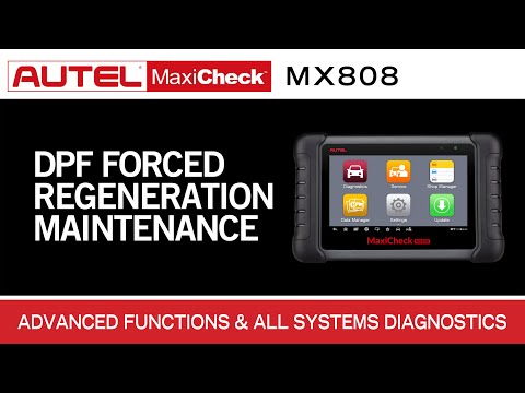 Wartung der erzwungenen DPF-Regeneration | Autel