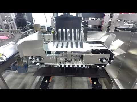 Knock Down Case Packer with High Speed Race Track for Cartons | Massman Automation