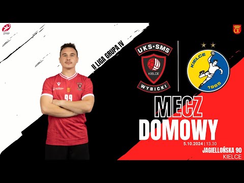 Piłka ręczna. Mecz II ligi mężczyzn, grupa IV, UKS SMS Wybicki Kielce  - KS Vive II Kielce