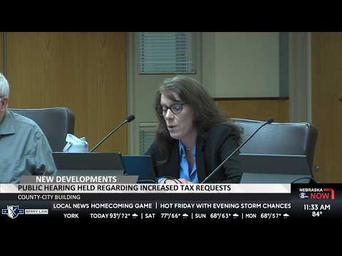 Public hearing held regarding tax budgets shows residents ...