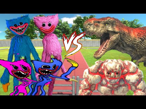 HUGGY WUGGY + FAKE HUGGY WUGGY + KISSY MISSY + FAKE KISSY MISSY VS INFERNALS + C. DINOS - ARBS
