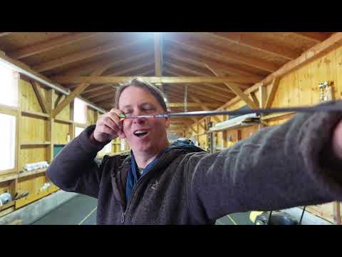 Intuitives Zielen beim Bogenschießen. (Anfänger)