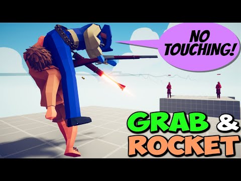 🚀Grab & Rocket! Halfling and 2x Firework Archer - Totally Accurate Battle Simulator TABS