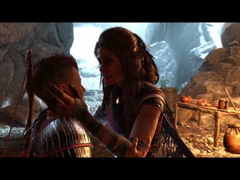 Freya Adopts Atreus As Her Own Son - God Of War 5 Ragnarok PS5 2022 4K 60FPS