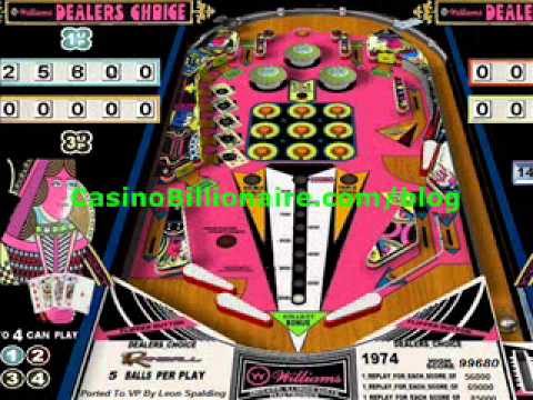 Pinball Dealers Choice by Williams