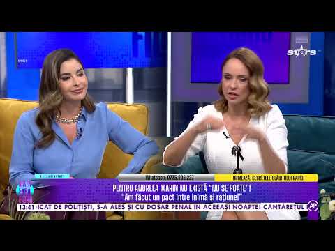 PENTRU ANDREEA MARIN NU EXISTĂ “NU SE POATE”! CUM A REUȘIT SĂ IASĂ MEREU ÎNVINGĂTOARE