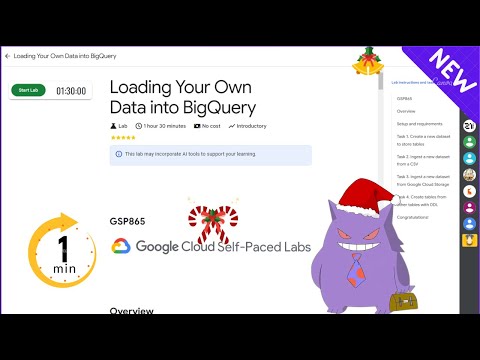 Loading Your Own Data into BigQuery | #2024 | #GSP865 |#qwiklabs