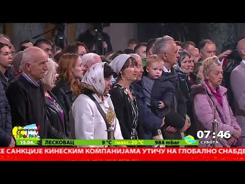 RTS JUTARNJI PROGRAM - Običaji pred Uskrs