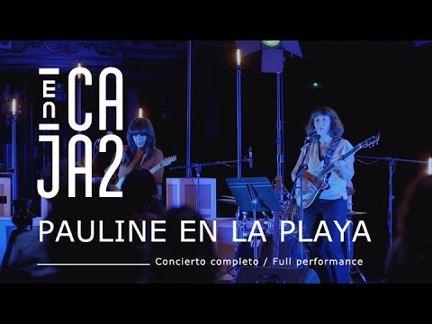PAULINE EN LA PLAYA en concierto. Gijon Sound Festival.