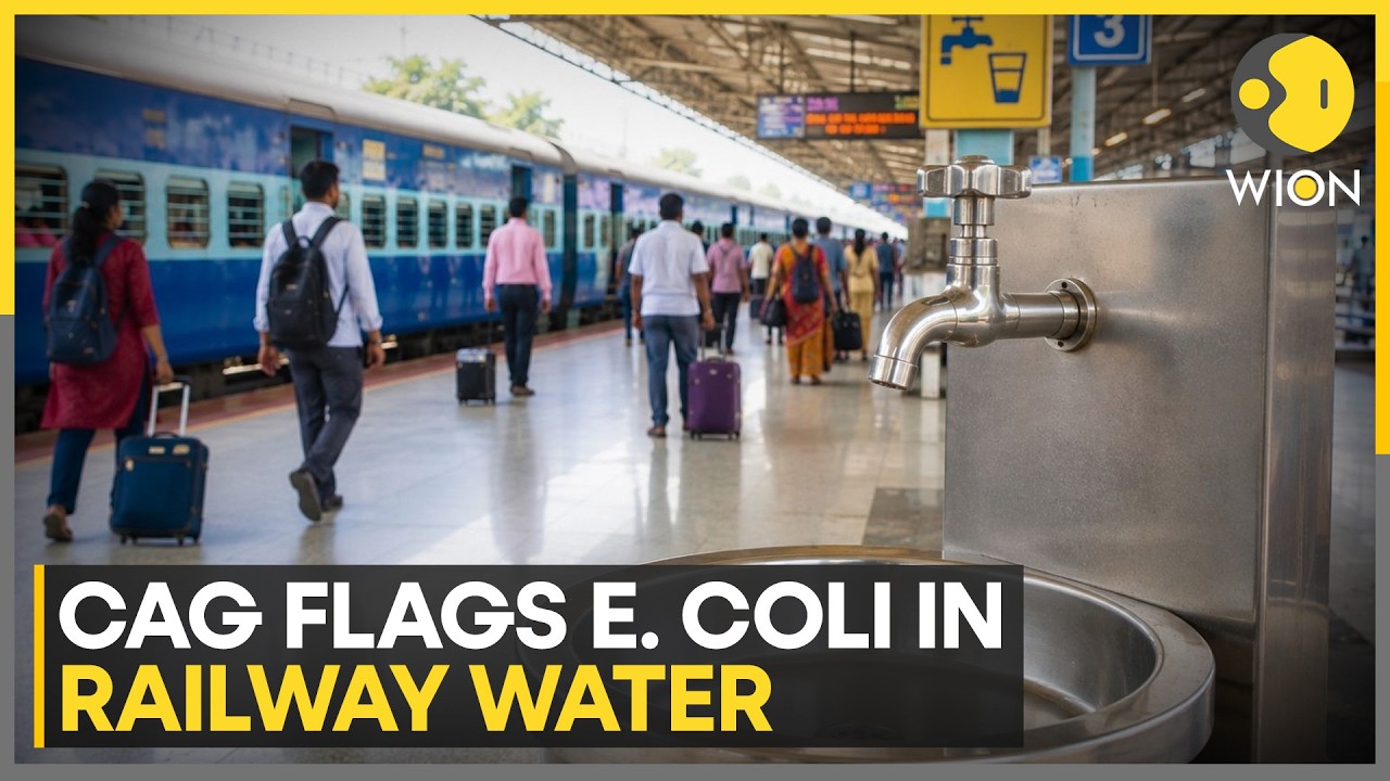 E. Coli Found: Detected in Water Cooler Samples at 8 Stations | WION News