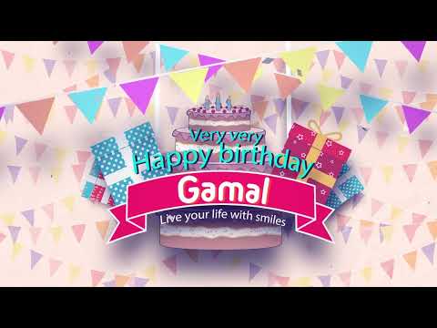 Happy Birthday Gamal