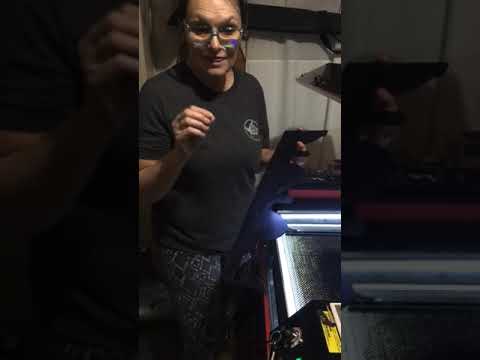 My First run on Omtech AF2028!