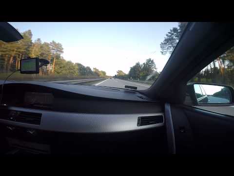 German Autobahn | Fast ​​Driving | BWM E60 530D