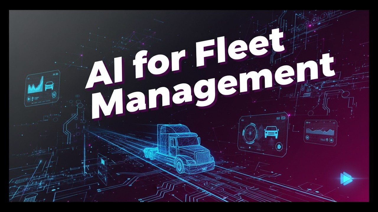 AI for Fleet Management 🚛 | How AI is Revolutionizing Logistics & Transportation