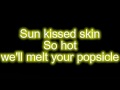 Katy Perry Ft Snoop Dogg California Girls Lyrics New Version 2010