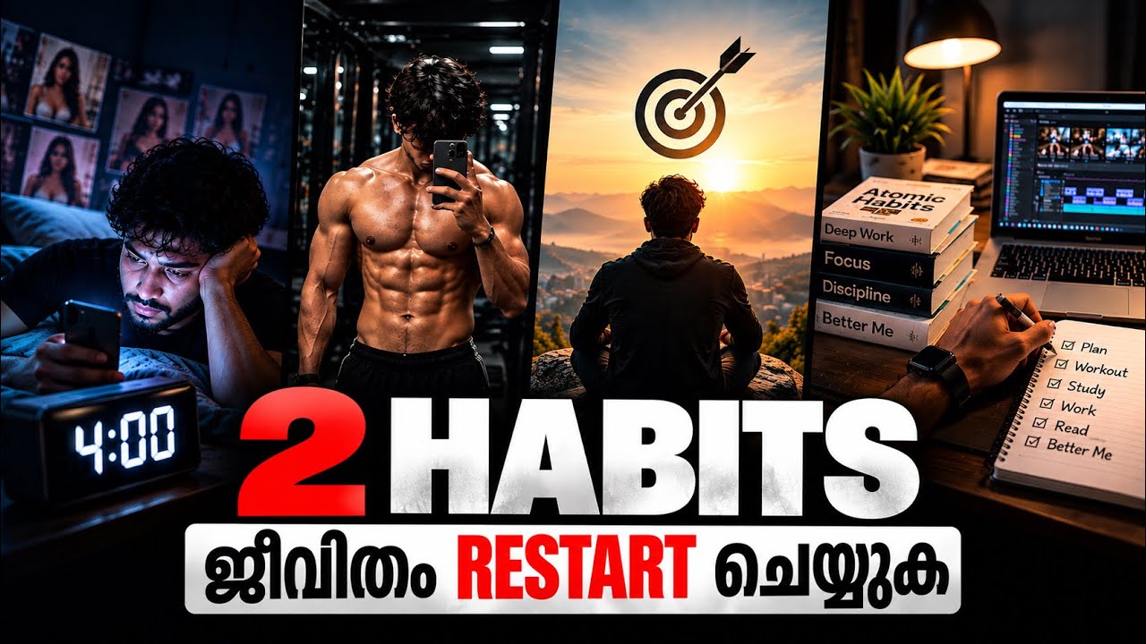 ഏതവസ്ഥയിലും ജീവിതം Restart ചെയ്യാനുള്ള Secret Habits 🔥 || Time For Greatness 