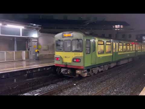 Irish Rail Class 8100, DART, Is Leaving, Tara Street