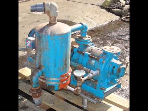 Kinney model KLRC-75FA2 liquid ring vacuum pump