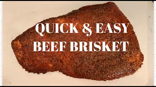 QUICK AND EASY BEEF BRISKET