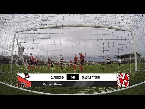 Darlington 1-0 Brackley Town - Vanarama National League North - 2016/17