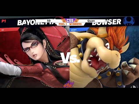 Clemson Smash Series 37 - Winners - 5D (Bayonetta) vs. Quan (Bowser) - SSBU