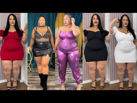Curve culture, curvy dress haul, plus size try on haul 💖