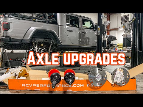 Axle Shaft Upgrades For The Jeep Gladiator & Wrangler!