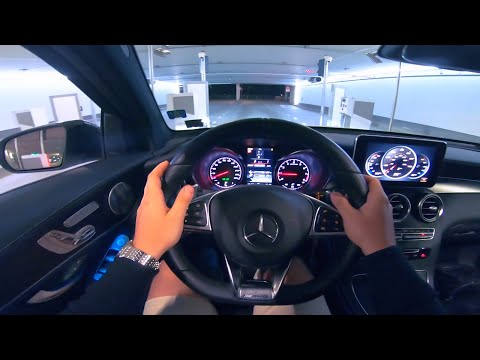 2019 Mercedes-AMG GLC 63 4Matic+ (476HP) NIGHT POV DRIVE ONBOARD | CarPerformance Media
