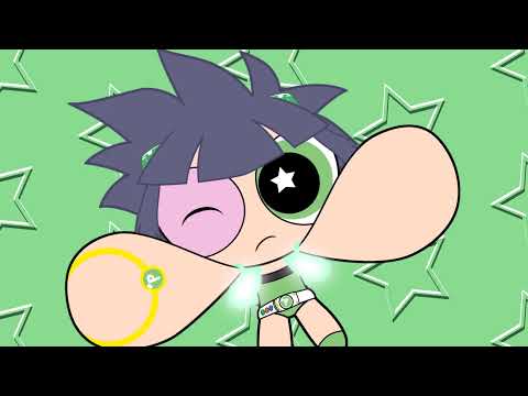 PPGZ x PPG || Buttercup Powerpuff Girls Z Transformation in PPG Style [HD]
