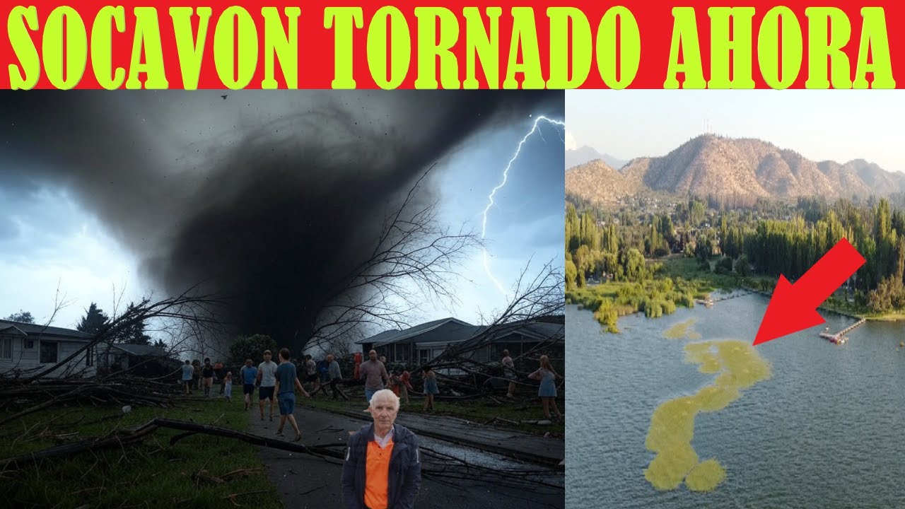 SOCAVÓN SE TRAGA CANCHA TEMBLOR TORNADO LOS DEJA DEVASTADOS  / MIRA LO QUE CAPTAMOS CON EL DRONE