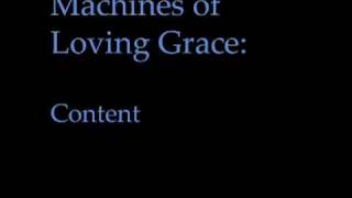 Machines of Loving Grace -- Content