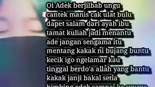 Download lagu Lirik,adek berjilbab ungu mp3