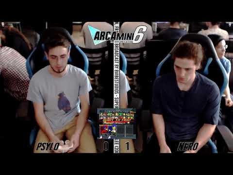 Arcamini6 - Psylo (Falco) VS Néro (Fox) POOLS - Smash Melee