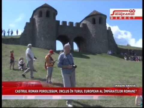 CASTRUL ROMAN POROLISSUM, INCLUS IN TURUL EUROPEAN AL IMPARATILOR ROMANI