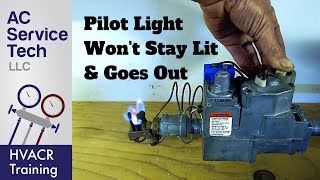 TOP 10 Reasons Why the Gas Pilot Light Goes Out & Won
