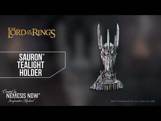 Vídeo relacionado con Nemesis Now Plato para baratijas de El Señor de los Anillos The One Ring de 10,8 cm de ancho, coleccionable de resina con mapa de Mordor y borde inscrito, plato con licencia oficial