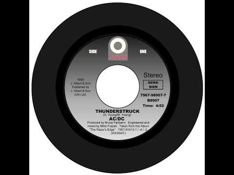 Thunderstruck - AC/DC (Lyrics)