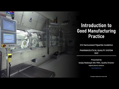An Introduction to Good Manufacturing Practice - Pharmaceutical and Biotechnology Industry