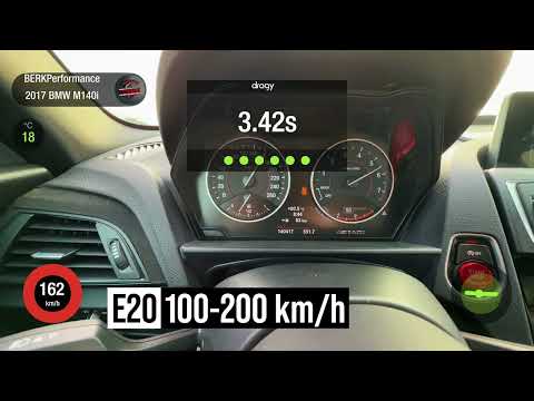 600HP BMW M140i F20 RWD Stage 3 Tuning | Crazy FAST 100-200 Dragy