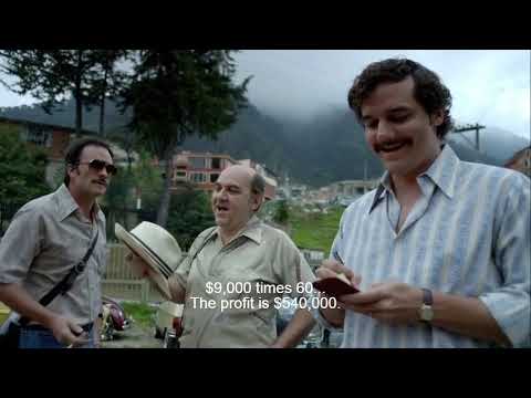 Narcos - Pablo Escobars First Time Exporting Drugs Scene