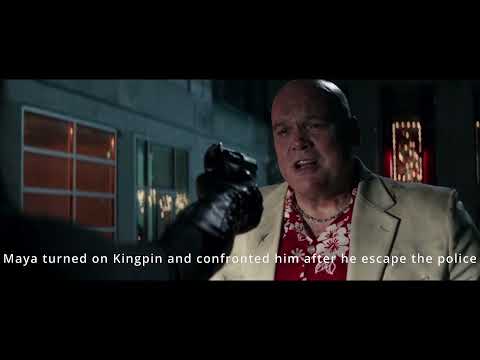 Marvel Hawkeye Echo confronted Kingpin for her father death