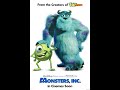Disney Pixar Monster Inc 2001 ENG
