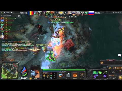 Romania vs Russia Game 3 - IesF Baku 2014 Quarterfinals - @TobiwanDota & @DurkaDota