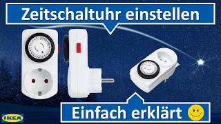Zeitschaltuhr einstellen, einfach erklärt (Zeit Schaltuhr) "Weihnachten"